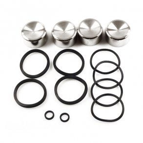 CALIPER PISTON & SEAL KIT, FRONT/REAR Fits: > 00-07 B.T.; 00-03 XL; 02-05 V-ROD