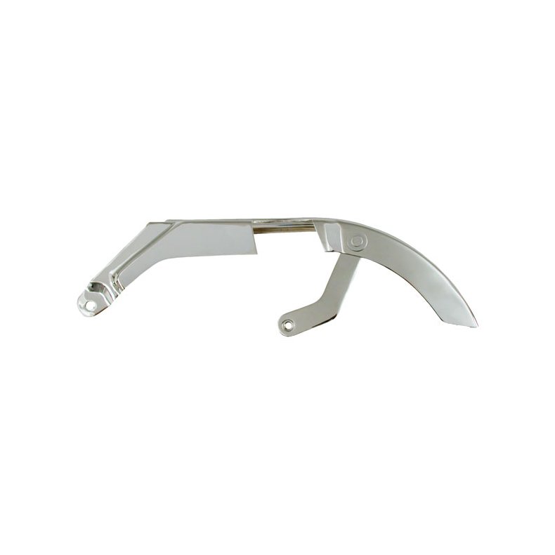 UPPER BELT GUARD, FXR. CHROME-87-93 FXR, FXRS, FXLR, FXRS-SP