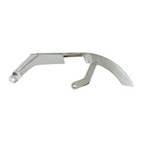 UPPER BELT GUARD, FXR. CHROME  87-93 FXR, FXRS, FXLR, FXRS-SP