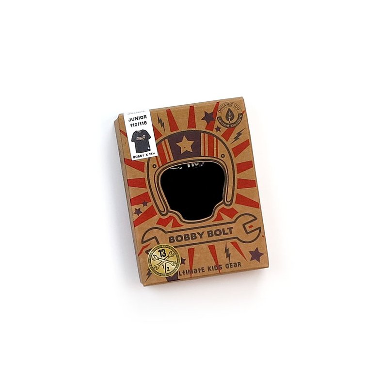 BOBBY BOLT IT'S A CHOPPER BABY T-SHIRT BLACK