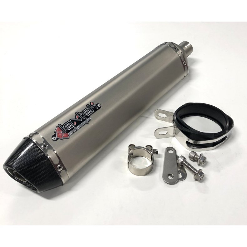 SILENCER, PERFORMANCE HIMALAYAN, STAINLESS STEEL, LEXTEK. BSAU Stamped