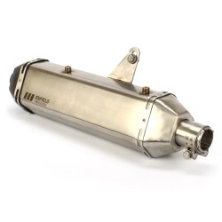 SILENCER, PERFORMANCE HIMALAYAN, STAINLESS STEEL