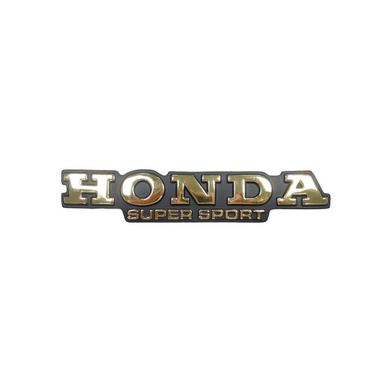 HONDA FUEL TANK EMBLEM, GOLD