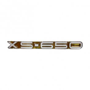 YAMAHA SIDE COVER EMBLEM, YELLOW
