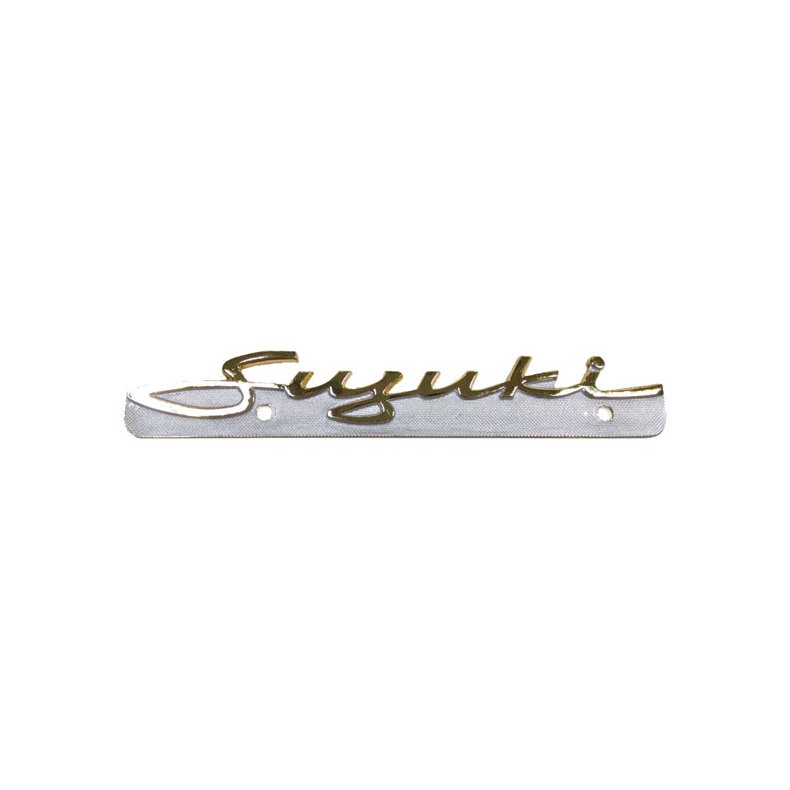 SUZUKI SIDE COVER EMBLEM, GOLD