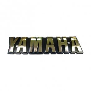 YAMAHA FUEL TANK EMBLEM, GOLD