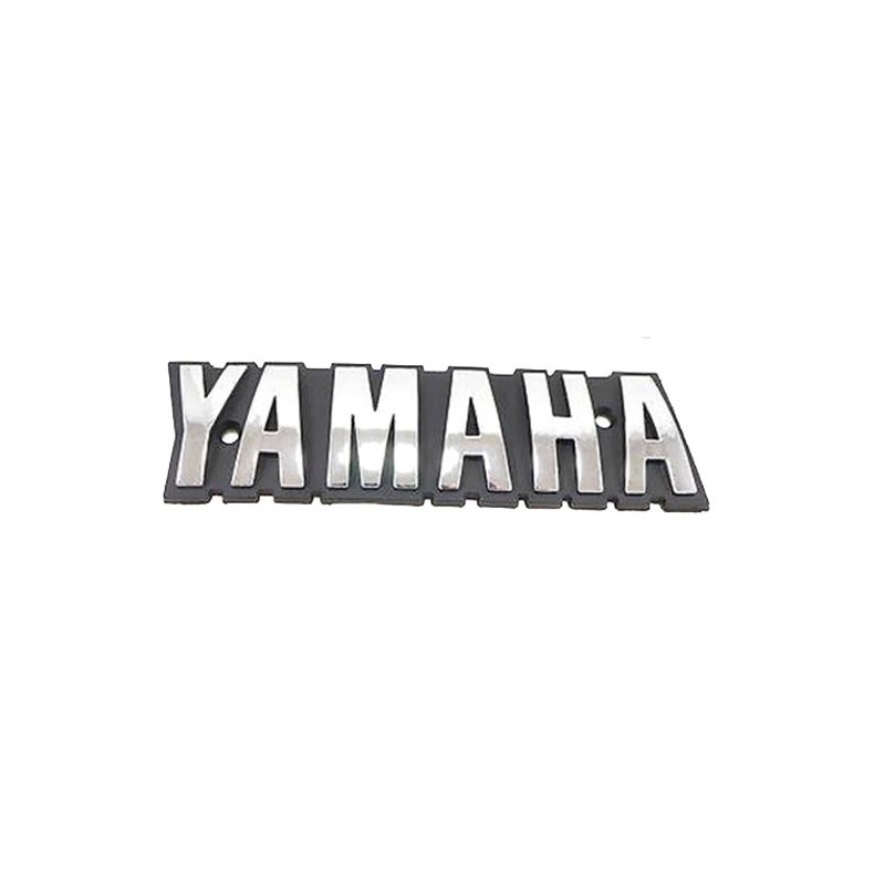 YAMAHA FUEL TANK EMBLEM, SILVER