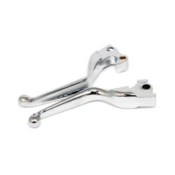 HANDLEBAR LEVER KIT, WIDE BLADE.  Fits: > 14-19 XL