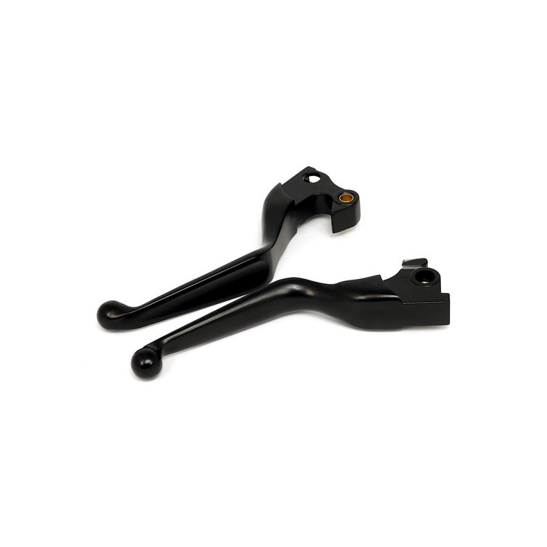 HANDLEBAR LEVER KIT, WIDE BLADE.  Fits: > 14-19 XL