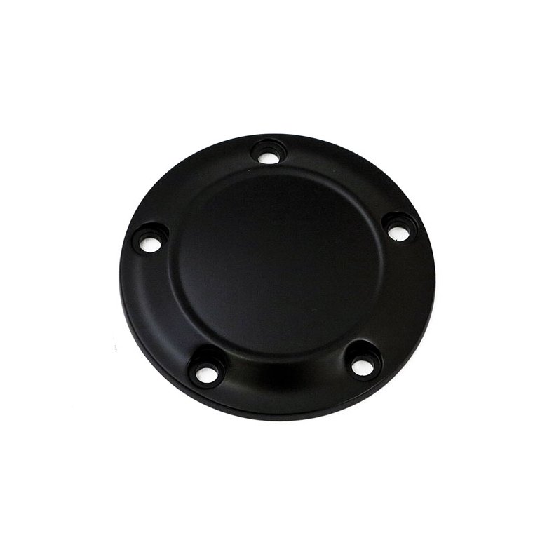 Stepped point cover 5-hole. Black Black die-cast aluminum point cover. TC.