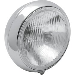 HEADLIGHT 7" SMOOTH HD FLST