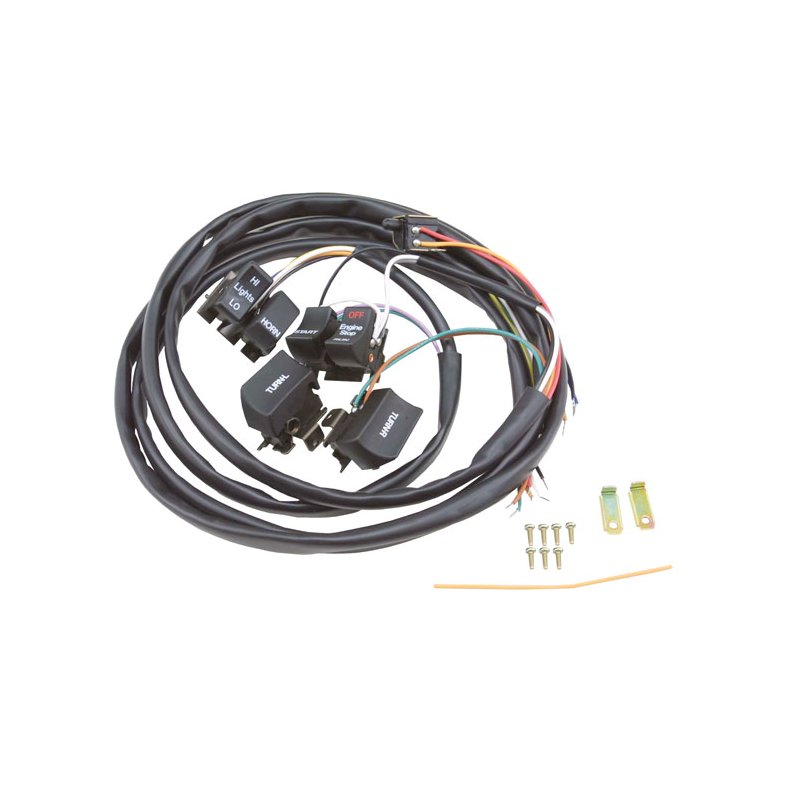 vH.BAR WIRE HARNESS &amp; SWITCH KIT