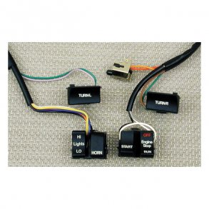 vH.BAR WIRE HARNESS & SWITCH KIT