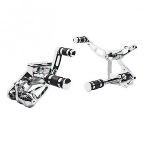 FORWARD CONTROL SET Chrome 58-86 4speed-86-99 softail