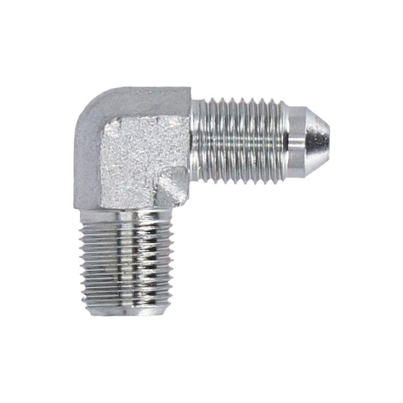Goodridge, 1/8" NPT to AN3 90 degree male adapter