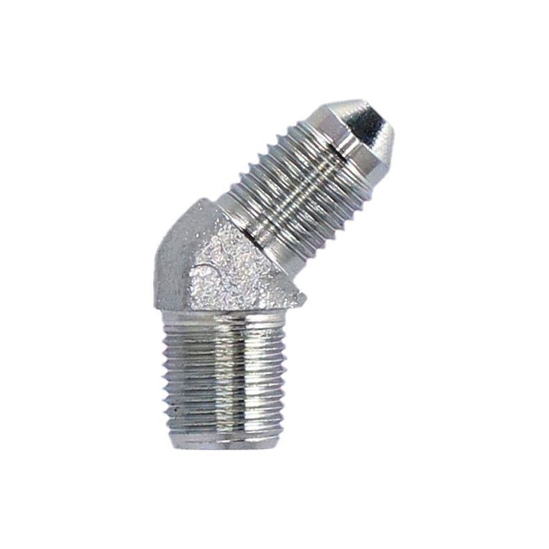Goodridge, 1/8" NPT to AN3 45 degree male adapter