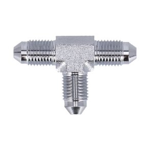 chrome With AN-3 Fittings. Used with dual front calipers