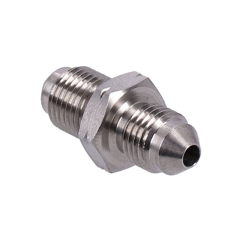 Goodridge adapter fitting,  M10-1.00 male to 3/8"-24 An-3 male