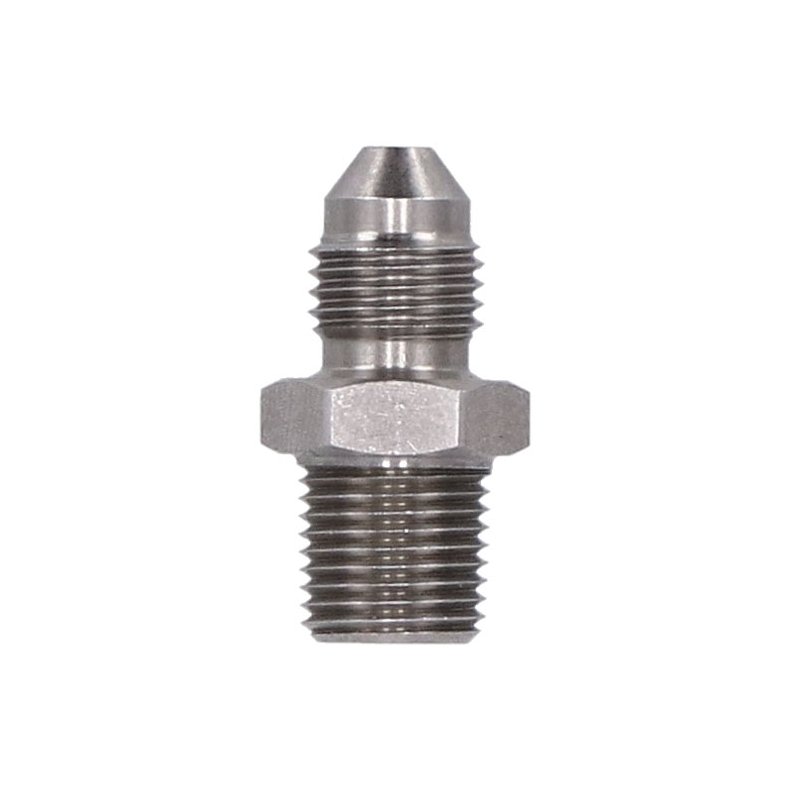 Goodridge adapter fitting,  1/8" NPT to male 3/8"-24 A