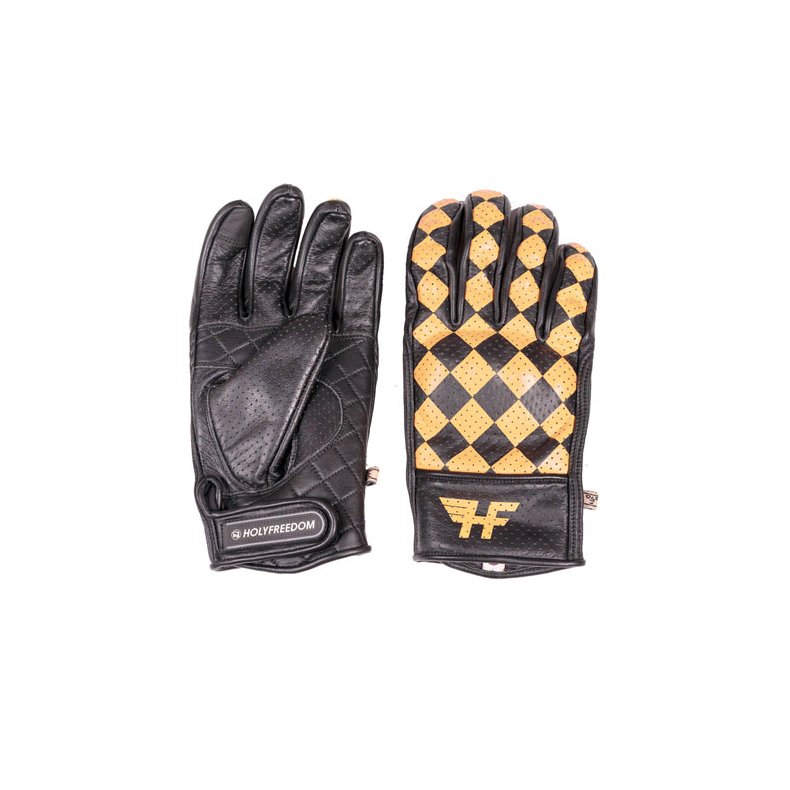 HOLY FREEDOM BULLIT YELLOW 2021 GLOVES BLACK/YELLOW 