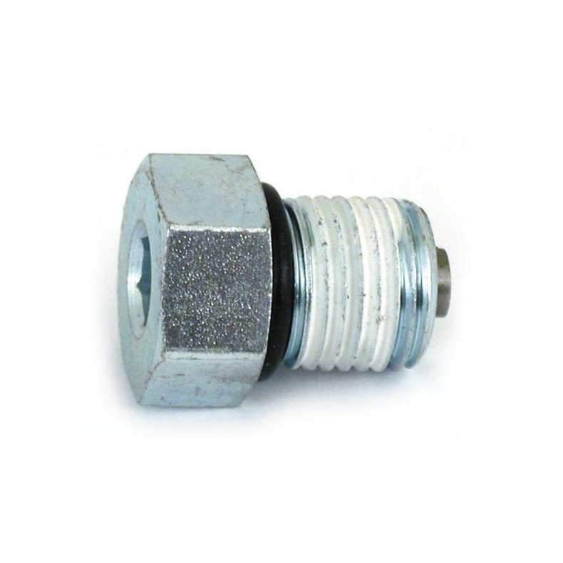 Oil drain plug. magnetic Zinc plated. OEM style. 