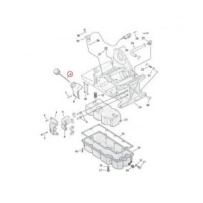 OIL TANK FILL PLUG, WITH DIPSTICK,99-06 TOURING