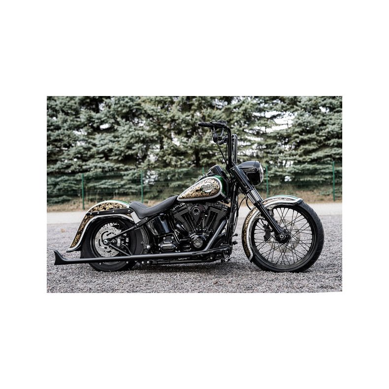 KILLER CUSTOM, 'COMPETITION SERIES' FRONT WRAP FENDER. 21" 