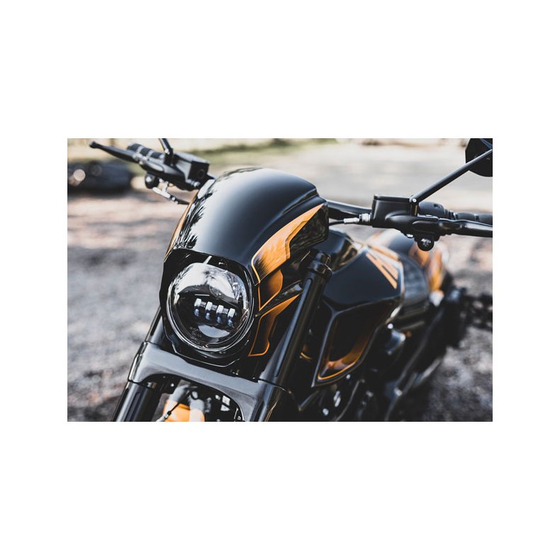 KILLER CUSTOM, 'AGGRESSOR' HEADLAMP FAIRING  09-17 V-Rod