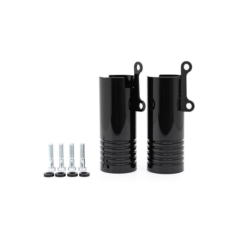 KILLER CUSTOM, LOWER FORK COVERS. GLOSS BLACK