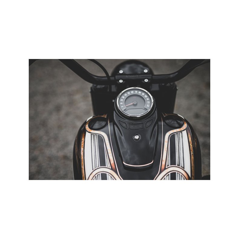 KILLER CUSTOM, FLUSH-MOUNT FUEL CAP KIT. 