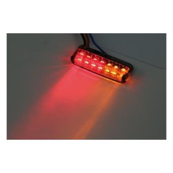 SHORTY TAILLIGHT/TURN SIGNAL COMBO. SMOKE LENS, ECE PASSER I DMP NR; PLADE 2,0