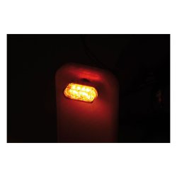 'MODULE 1' TAILLIGHT / TURN SIGNAL COMBO. SMOKE LENS, ECE PASSER DMP GL MODEL NR HOLDER