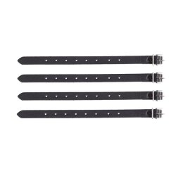 LEDRIE, FULL LEATHER SWING ARM BAG LEFT, 9 LITER. BLACK