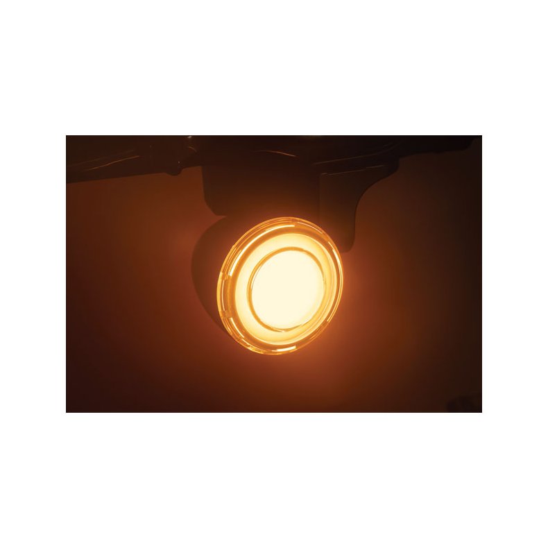 Led blink med hvidt krelys