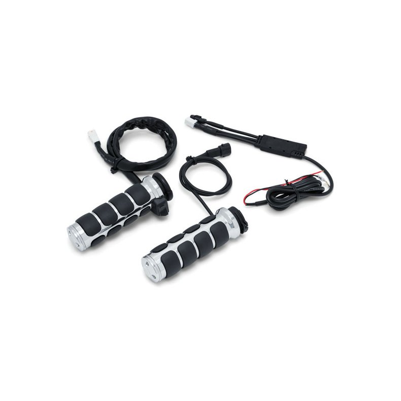 KURYAKYN, HEATED ISO GRIPS DUAL CABLE