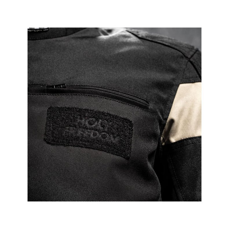 HOLY FREEDOM PRISON JACKET BLACK/OFF WHITE 