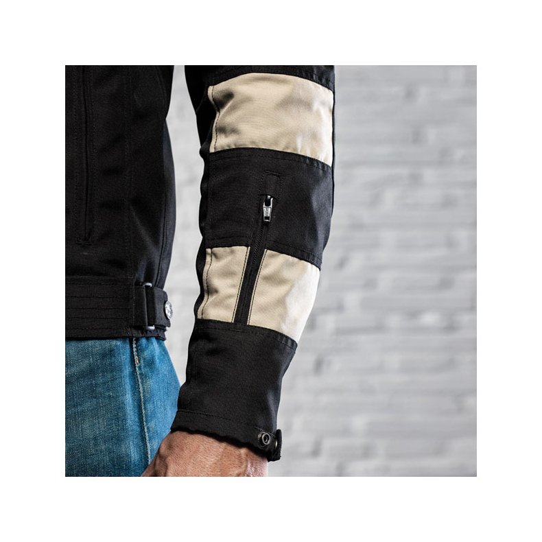 HOLY FREEDOM PRISON JACKET BLACK/OFF WHITE 