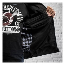 HOLY FREEDOM PRISON JACKET BLACK/OFF WHITE 