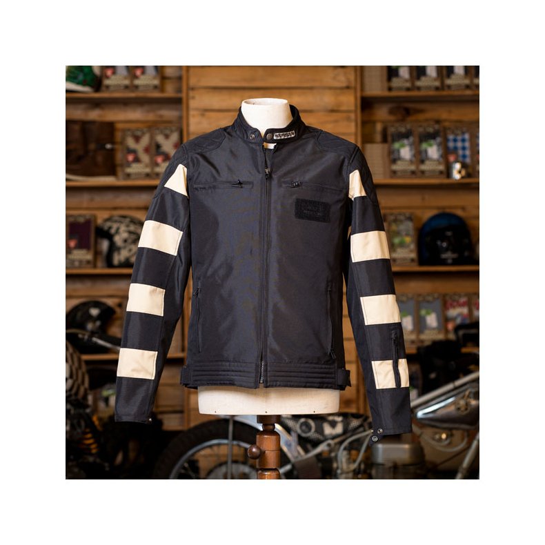 HOLY FREEDOM PRISON JACKET BLACK/OFF WHITE 