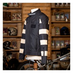 HOLY FREEDOM PRISON JACKET BLACK/OFF WHITE 