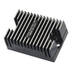 Cycle Electric, 6V voltage regulator. Black Models with 6V two-brush generators. 58-64 B.T., 58-64 X