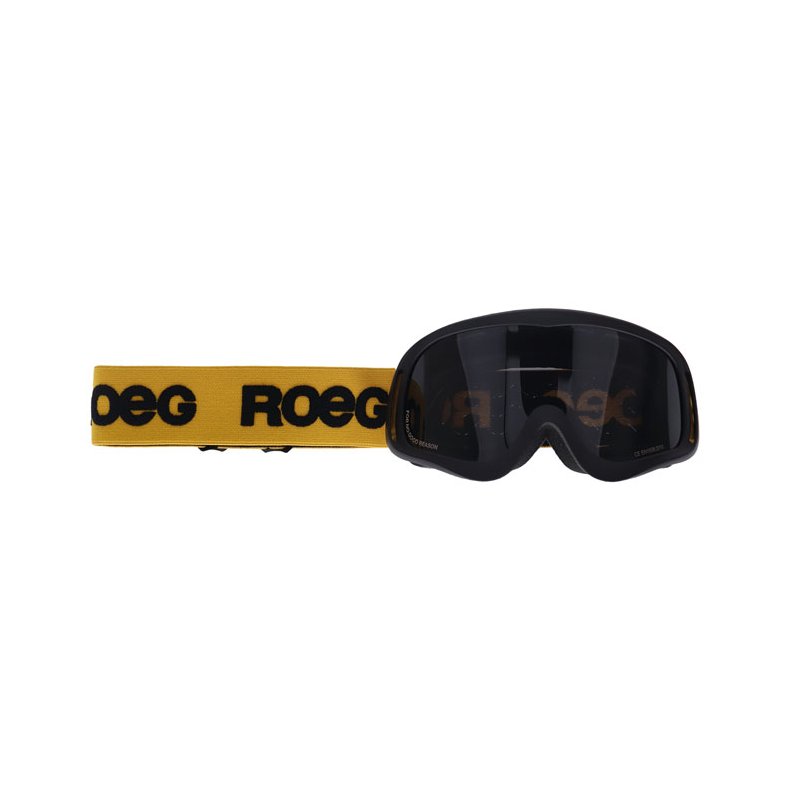 Roeg Peruna Logo goggle bold goggle yellow strap