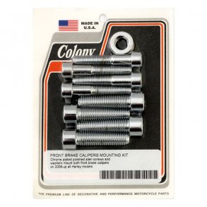 CALIPER MOUNT BOLT KIT 08-14 Softail; 08-17 Dyna 