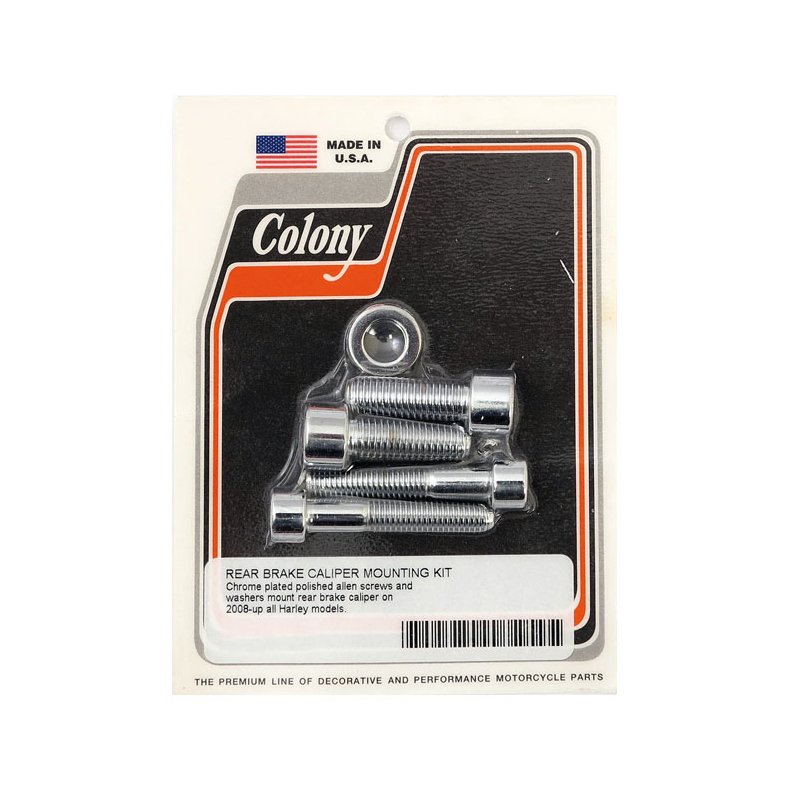 CALIPER MOUNT BOLT KIT 08-17 Softail, Dyna 