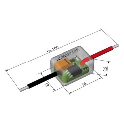 MOTOGADGET M-FLASH TURNSIGNAL FLASHER