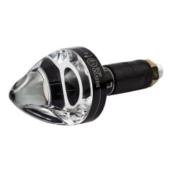 M-BLAZE CONE IN-BAR TURN SIGNALS BLACK 