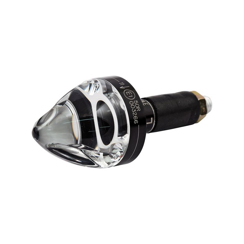 M-BLAZE CONE IN-BAR TURN SIGNALS BLACK 