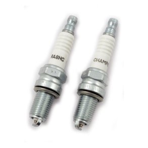 Champion, Copper Plus spark plug. H8C H-D #4. 14mm threaded 54-56 KH; 57-85 XL Sportster