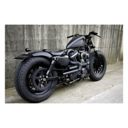  IRON GUERILLA REAR FENDER KIT. BLACK