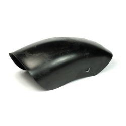 BOBBED REAR FIBERGLASS FENDER KIT. BLACK